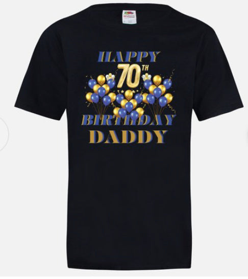 Happy Birthday Daddy Tshirt