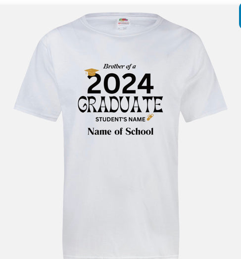 2024 Brother of Graduate T-shirt
